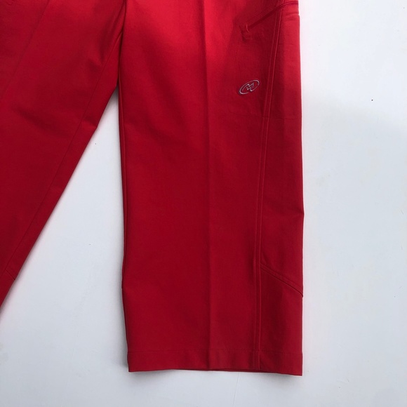 Cloudveil Jackson Hole Wyoming Orange Capri Hiking Pants - Picture 2 of 8